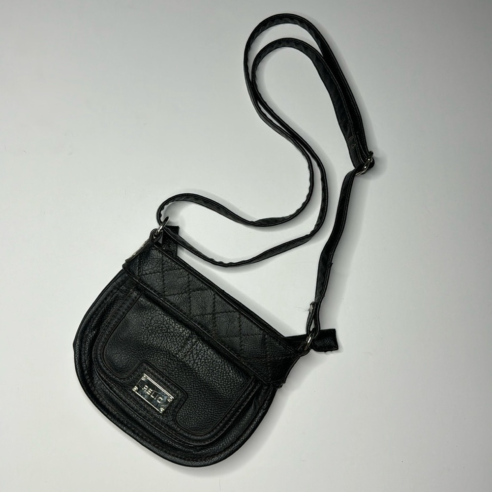 Relic Black Faux Leather Cross Body Bag Preowned
